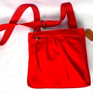 MZ Wallace “Jordan” cross body bag bright orange
